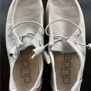 Hey Dude Gray Slip-On Shoes